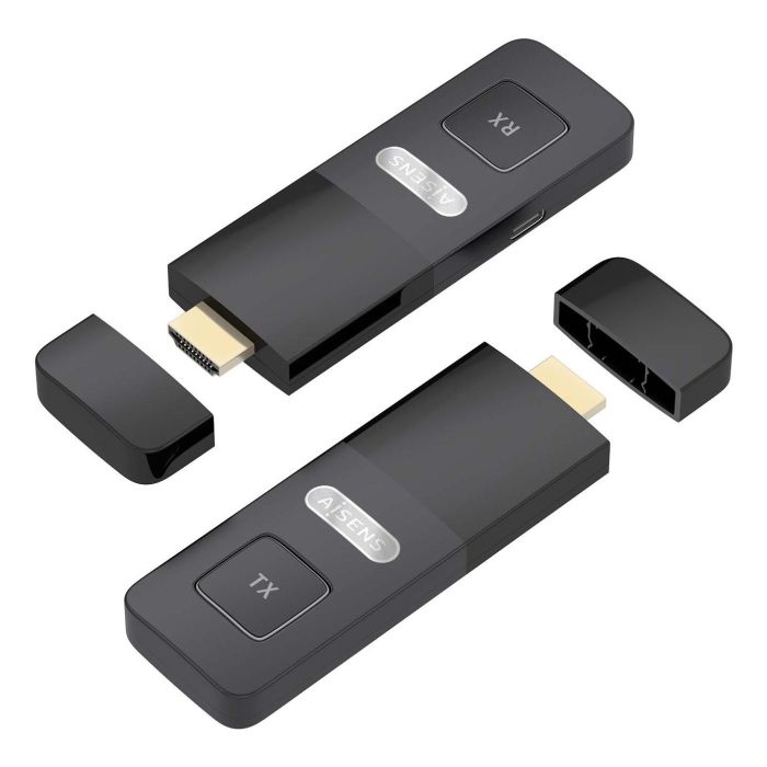 AISENS - HDMI INALAMBRICO 1080P 30M, NEGRO