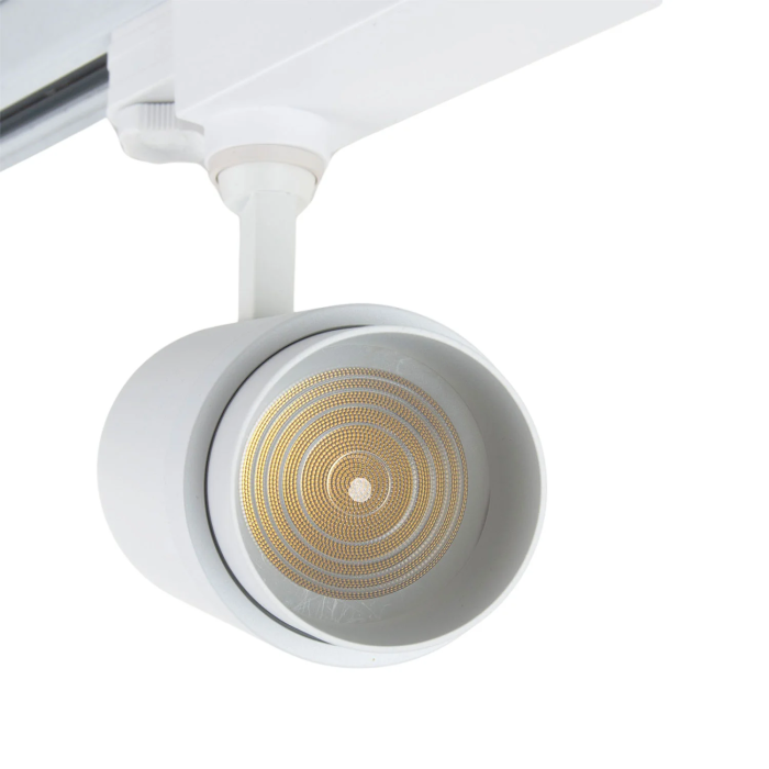 Foco Carril LED Multiángulo 30W 2700Lm CRI90 3CCT Trifásico 40.000H [1916-TRL30W-W] 1