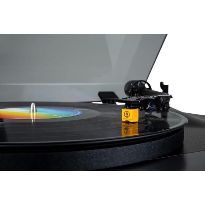 THOMSON TT700 - Tocadiscos de vinilo premium de 33 y 45 rpm - Cabezal de reproducción AT91 Audio Technica - Antideslizante - Negro 3 THOMSON TT700 - Tocadiscos de vinilo premium de 33 y 45 rpm - Cabezal de reproducción AT91 Audio Technica - Antideslizante - Negro 3