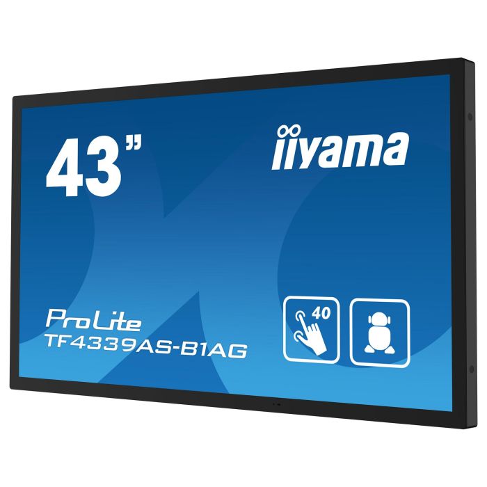 IIYAMA TF4339AS-B1AG 108cm (43") 4K Ultra HD LED IPS Pantalla Táctil 3840x2160