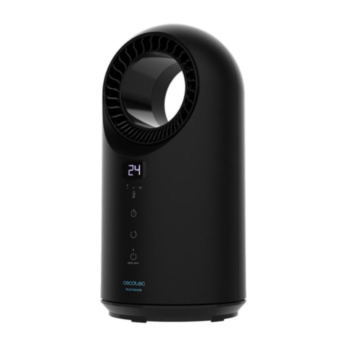 Cecotec Ventilador eléctrico ReadyWarm 8400 Bladeless Connected Interior Negro 1500 W 1