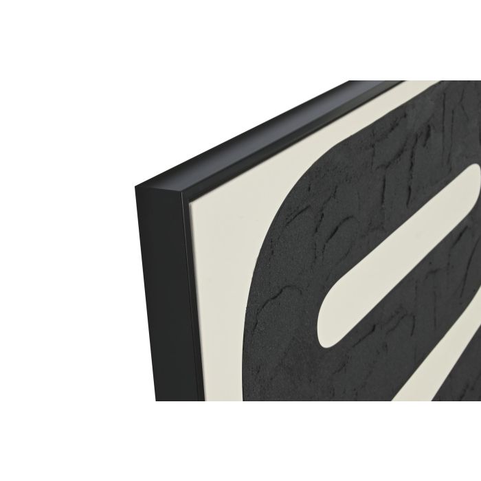 Cuadro Moderno DKD Home Decor Negro Blanco 4.5 x 143 x 103 cm 1 Cuadro Moderno DKD Home Decor Negro Blanco 4.5 x 143 x 103 cm 1