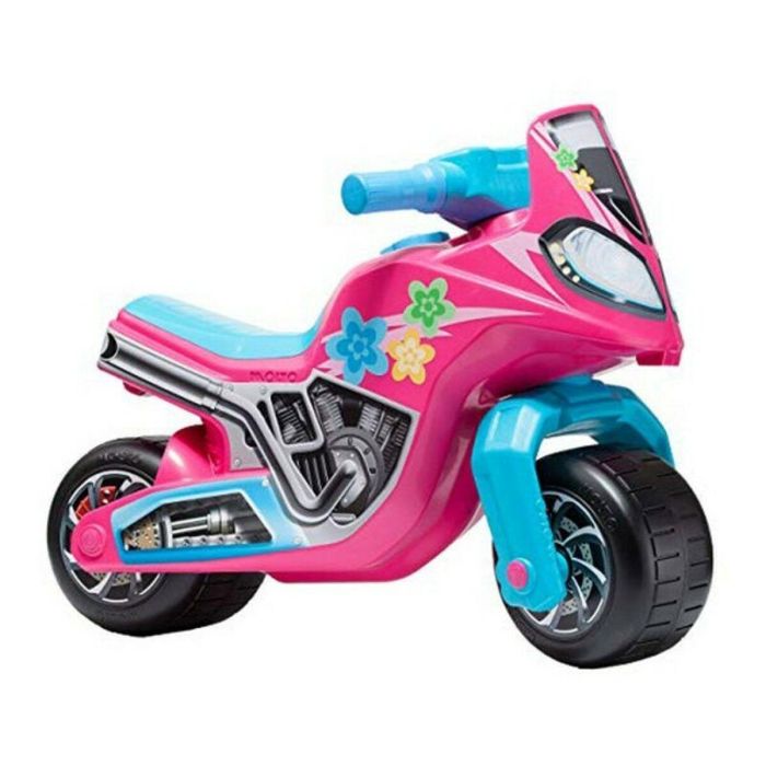 Molto Correpasillos Moto Cross Race Rosa 64 cm para Niños