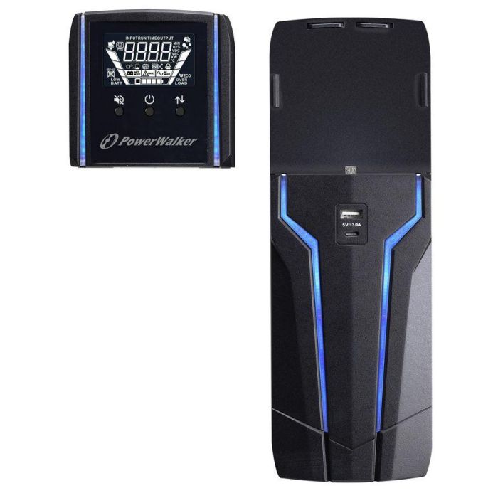 PowerWalker VI GXB SAI Línea Interactiva Onda Pura 1500VA/900W con AVR y USB, Ideal Gaming PC 3 PowerWalker VI GXB SAI Línea Interactiva Onda Pura 1500VA/900W con AVR y USB, Ideal Gaming PC 3