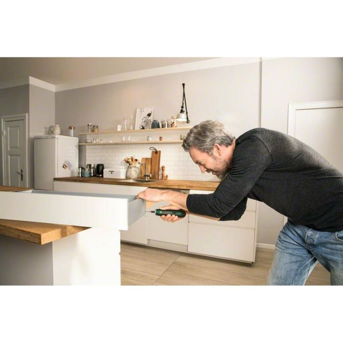 Bosch Destornillador Inalambrico PushDrive Batería Iones de Litio Función Push & Go Portabrocas Magnético Juego 32 Puntas 3