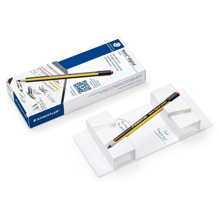 Staedtler Lápiz Noris Digital Jumbo 0.7 mm con Borrador, Tecnología Erm 1
