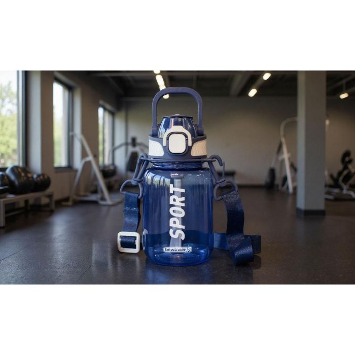 Inde Botella de Agua Sport 600 ml con Colgador, 8.9 x 17.3 x 9.5 cm (12 Unidades) Inde Botella de Agua Sport 600 ml con Colgador, 8.9 x 17.3 x 9.5 cm (12 Unidades)