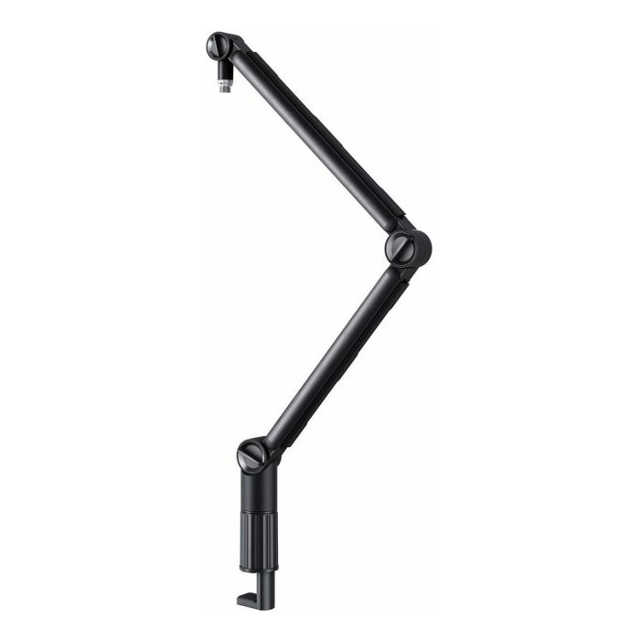 Cherry NGALE BOOM ARM Soporte de Brazo para Micrófono, Base Escritorio, Aluminio, Negro, 3/8 5/8 3