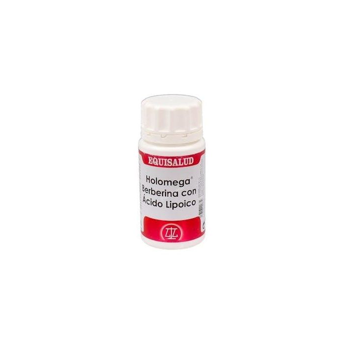 Holomega Berberina con Ácido Lipoico 50 Cápsulas. Contribuye a mantener niveles normales de glucosa en sangre