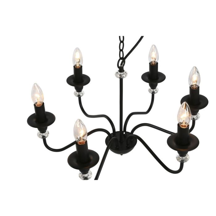 Lampara Techo Vintage DKD Home Decor Negro 54 x 46 x 54 cm 4 Lampara Techo Vintage DKD Home Decor Negro 54 x 46 x 54 cm 4