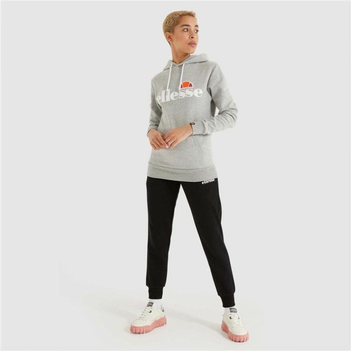 Sudadera con Capucha Mujer Ellesse Torices Gris claro 1 Sudadera con Capucha Mujer Ellesse Torices Gris claro 1