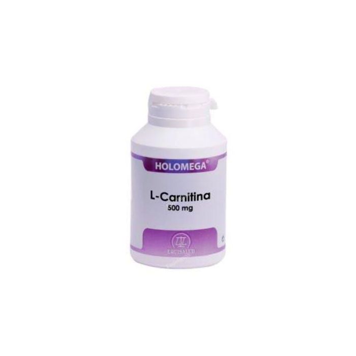 Holomega L-Carnitina 500 mg, Suplemento para Energía y Grasa, 180 Cápsulas, Apto para Vegetarianos y Diabéticos