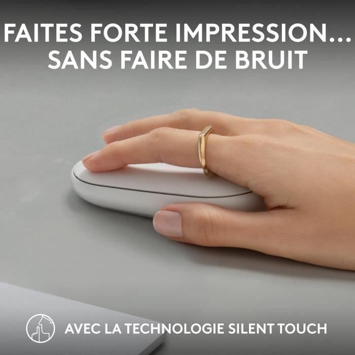 Logitech Pebble 2 M350S Mouse Ambidextrous Rf Wireless + Bluetooth Optical 4000 Dpi 4 Logitech Pebble 2 M350S Mouse Ambidextrous Rf Wireless + Bluetooth Optical 4000 Dpi 4