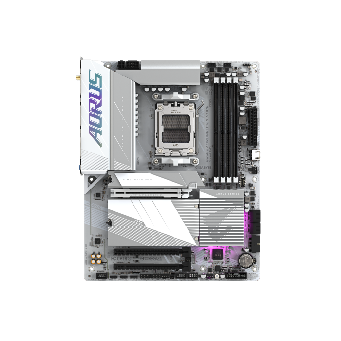 Gigabyte B650E AORUS ELITE X AX ICE placa base AMD B650 Zócalo AM5 ATX 1 Gigabyte B650E AORUS ELITE X AX ICE placa base AMD B650 Zócalo AM5 ATX 1