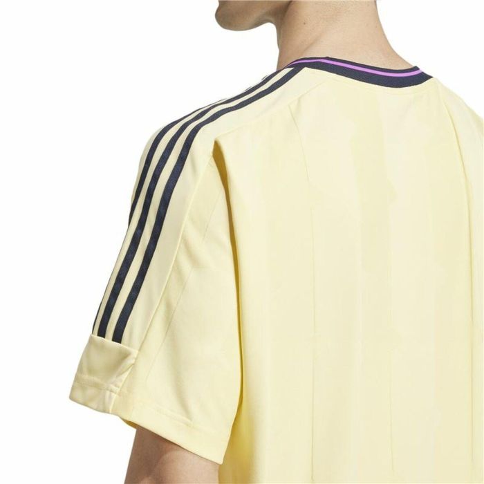 Camiseta de Manga Corta Hombre Adidas House Of Tiro Jacquard Amarillo 1