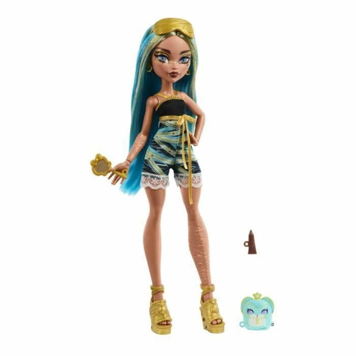 Monster High Set de Muñecas Secretos Ocultos con 2 accesorios y 1 animal - Misterio sorpresa en sarcófago para niños 3-10 años 5 Monster High Set de Muñecas Secretos Ocultos con 2 accesorios y 1 animal - Misterio sorpresa en sarcófago para niños 3-10 años 5