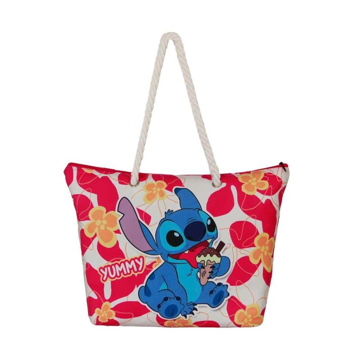 Bolsa de Playa Soleil Ice Cream Disney Lilo y Stitch Rosa 1 Bolsa de Playa Soleil Ice Cream Disney Lilo y Stitch Rosa 1