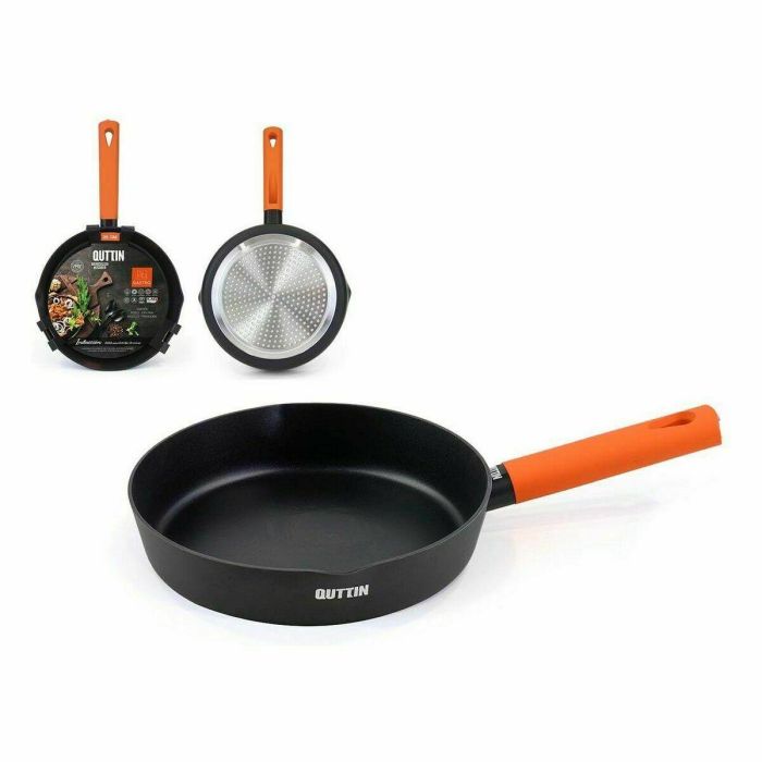 Sartén Quttin Gastro Negro Naranja 42 x 27,5 x 5,4 cm (6 Unidades) 1 Sartén Quttin Gastro Negro Naranja 42 x 27,5 x 5,4 cm (6 Unidades) 1
