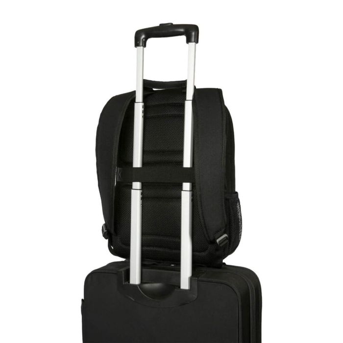 Targus GeoLite Mochila Unisex 16" (40,6 cm) para Portátil Negro, Resistente al Agua, 2 Compartimentos y Bolsillos 10