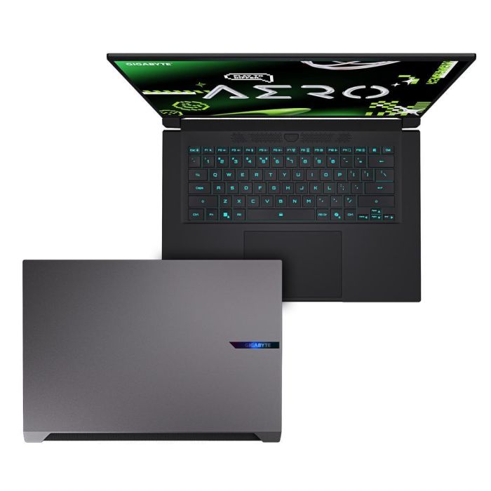 GIGABYTE 1VH93PTC94AH Portátil AERO X16 AMD Ryzen AI 7 350 NVIDIA RTX 5060 16GB DDR5 1TB SSD 16" WQXGA Windows 11 Home Gris 2