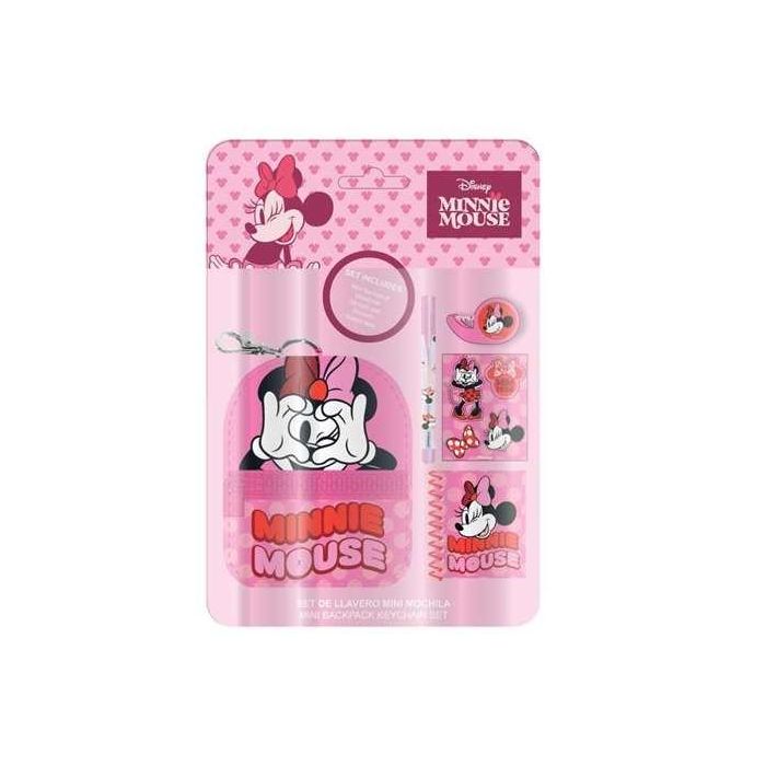 Set de papelería minimochila minnie 19.5 x 22.5 x 4.5 cm 1 Set de papelería minimochila minnie 19.5 x 22.5 x 4.5 cm 1