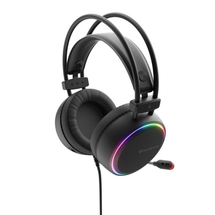 GENESIS Neon 613 Auriculares Alámbrico Diadema Juego USB tipo A Negro 2 GENESIS Neon 613 Auriculares Alámbrico Diadema Juego USB tipo A Negro 2