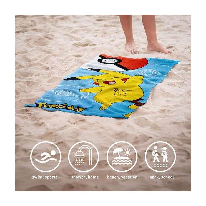 Toalla microfibra pokemon 70.0 x 140.0 cm 6 Toalla microfibra pokemon 70.0 x 140.0 cm 6