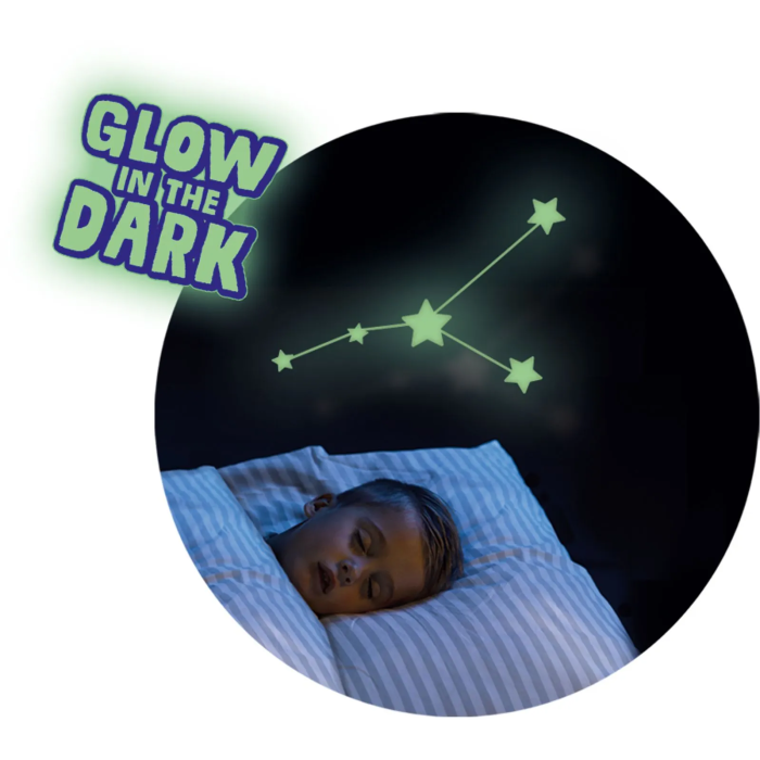 Ses Creative Signos Zodiacales Brillantes Pegatinas Fosforescentes Decoración Dormitorio 2