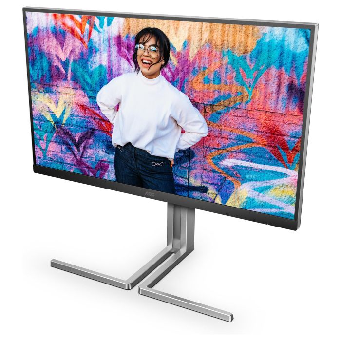 AOC Q27U3CV Monitor 27" Quad HD IPS con USB-C, HDMI y DisplayPort - Negro AOC Q27U3CV Monitor 27" Quad HD IPS con USB-C, HDMI y DisplayPort - Negro