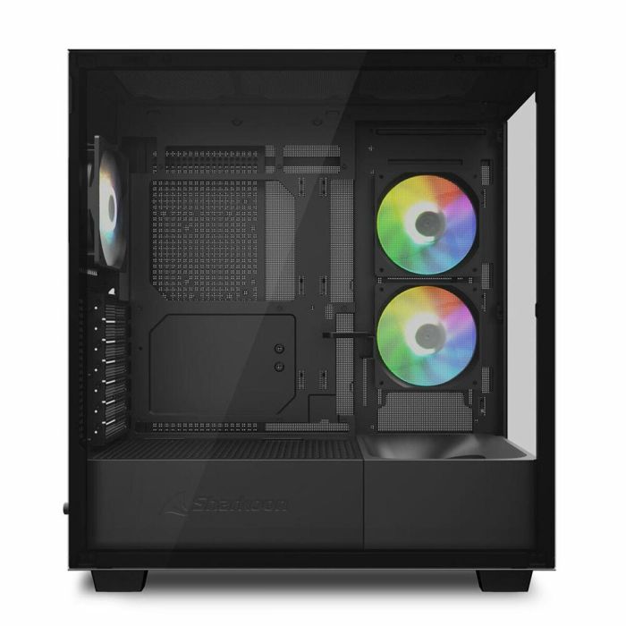 Sharkoon Rebel C60 Caja de Ordenador Midi Tower Negra, Compatible con Fuentes ATX y Espacio para Discos HDD 3.5"/SSD 2.5" 10 Sharkoon Rebel C60 Caja de Ordenador Midi Tower Negra, Compatible con Fuentes ATX y Espacio para Discos HDD 3.5"/SSD 2.5" 10