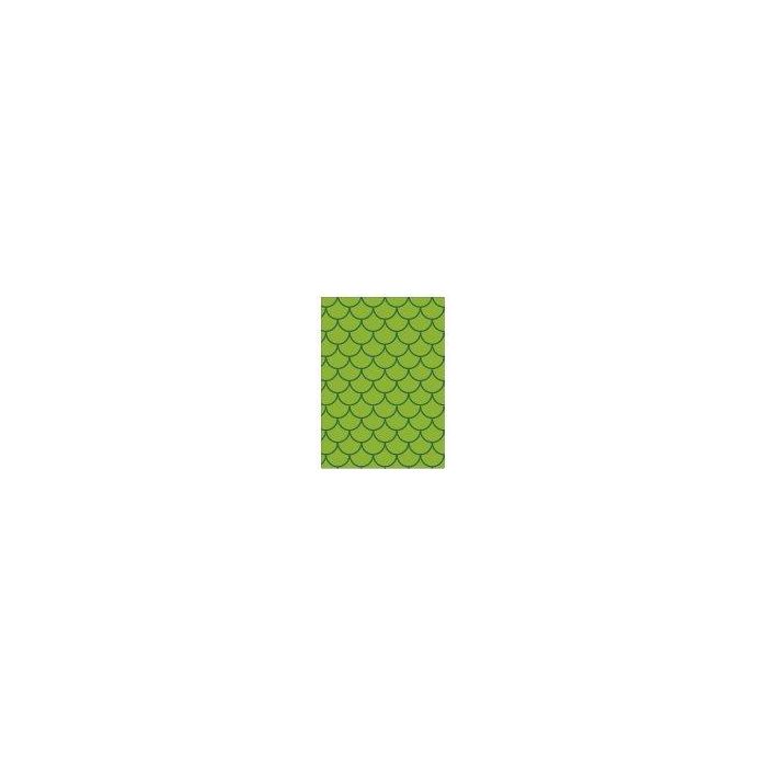 Bolsa Disfraz 56X70 Cm. Impresa Ondas Verde 25 unidades