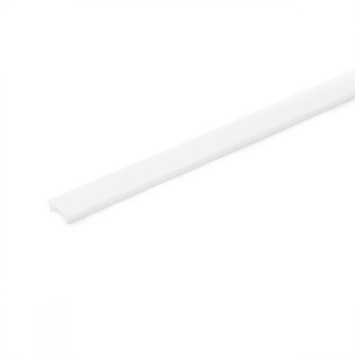 Perfíl Aluminio para Tira LED Instalación Escaleras - Difusor Opal  x 1M 4