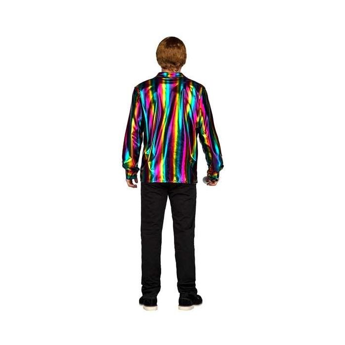 Disfraz adulto disco m - l (camisa) 2