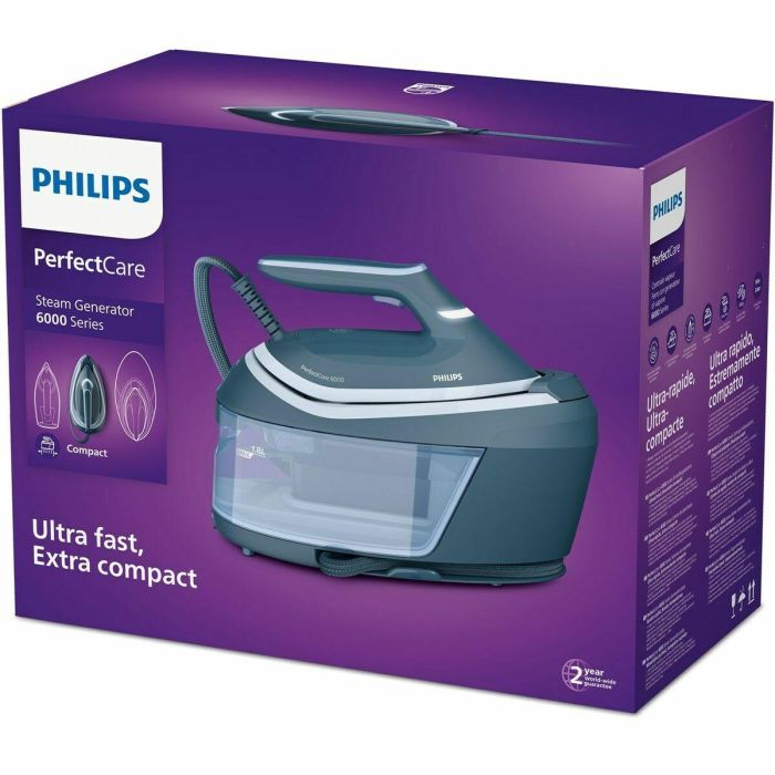 Philips PSG6042-20 Generador de vapor con 8 bares de presión, 130 gramos por minuto de vapor continuo y autonomía ilimitada para planchado 23 Philips PSG6042-20 Generador de vapor con 8 bares de presión, 130 gramos por minuto de vapor continuo y autonomía ilimitada para planchado 23