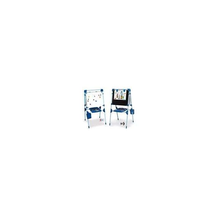 Pizarra 2 en 1 magnetica y para tizas 63x60x120 cm incluye 64 piezas 9 Pizarra 2 en 1 magnetica y para tizas 63x60x120 cm incluye 64 piezas 9