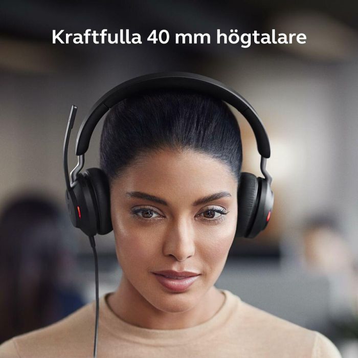 Jabra Evolve2 40 SE Auriculares Alámbrico USB C/A UC Stereo Negro Llamadas/Música Jabra Evolve2 40 SE Auriculares Alámbrico USB C/A UC Stereo Negro Llamadas/Música