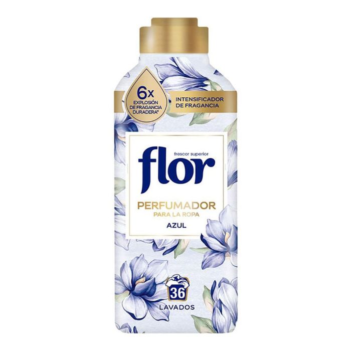 Flor Suavizante perfumador azul 720 ml para 36 lavados 0 Flor Suavizante perfumador azul 720 ml para 36 lavados 0
