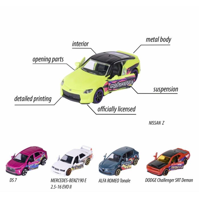 Majorette SMO212054039 - Pack de regalo SL 11 de 5 vehículos coleccionables 5 Majorette SMO212054039 - Pack de regalo SL 11 de 5 vehículos coleccionables 5