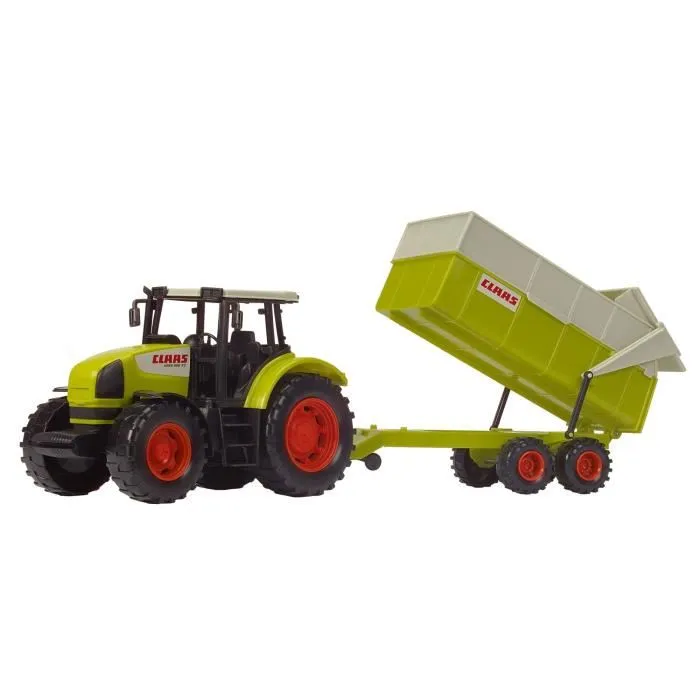 Dickie Toys Tractor con Remolque CLAAS 57cm 3 Dickie Toys Tractor con Remolque CLAAS 57cm 3