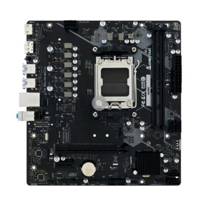 Biostar Placa Base A620Ms AM5 Micro ATX DDR5 AMD A620 Socket AM5 3