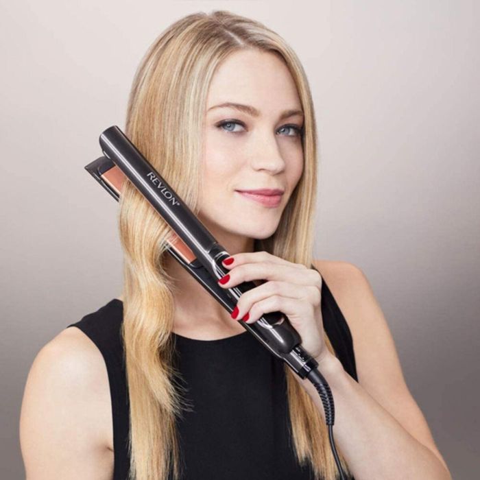 Plancha de Pelo Revlon RVST2175E Negro 1 Plancha de Pelo Revlon RVST2175E Negro 1