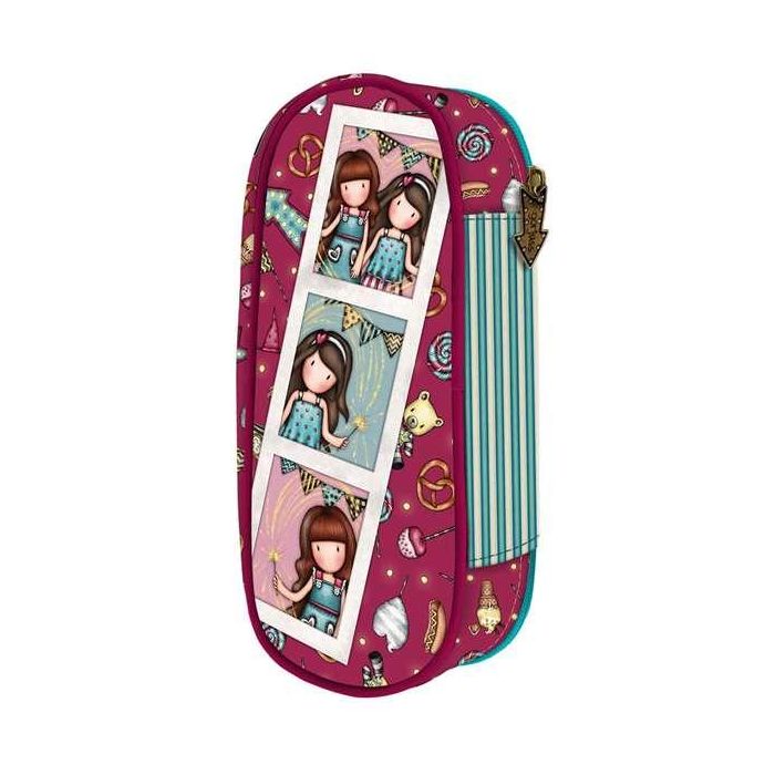 Estuche Escolar Gorjuss Fireworks Granate (10 x 23 x 6 cm) 1 Estuche Escolar Gorjuss Fireworks Granate (10 x 23 x 6 cm) 1