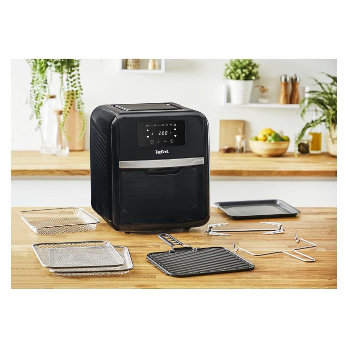 Tefal Easy Fry FW5018 Freidora de Aire Caliente Horno y Grill, 11L, 8 Programas, 2000W, 1.7kg Capacidad, Termostato 45-200°C, Negro 7 Tefal Easy Fry FW5018 Freidora de Aire Caliente Horno y Grill, 11L, 8 Programas, 2000W, 1.7kg Capacidad, Termostato 45-200°C, Negro 7