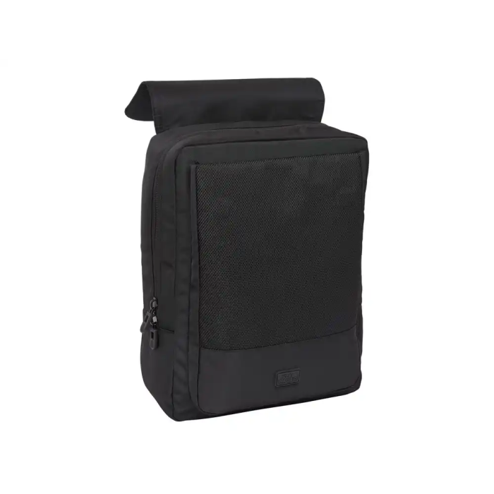 Safta Mochila con Solapa Portátil 13,3'' + USB Real Madrid Premium 29x39x12 cm 4