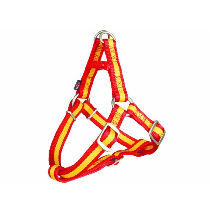 Petral para perro Trixie Premium Amarillo Rojo XS/S 50-65 cm