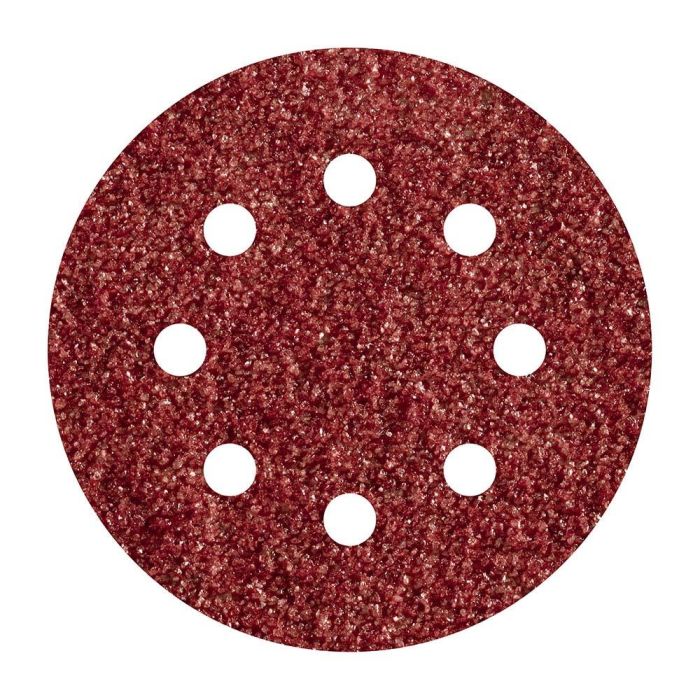 Wolfcraft Pack 5 hojas de lijar adhesivas corindón grano 80 perforadas Ø125mm 2070000 0 Wolfcraft Pack 5 hojas de lijar adhesivas corindón grano 80 perforadas Ø125mm 2070000 0