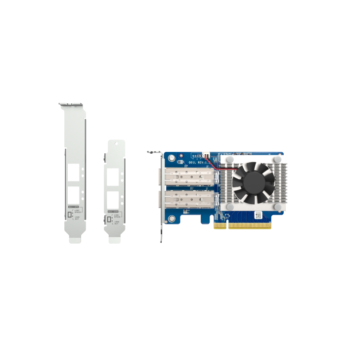 QNAP Tarjeta de expansión de red SFP+ de dos puertos de 10GbE 2 QNAP Tarjeta de expansión de red SFP+ de dos puertos de 10GbE 2