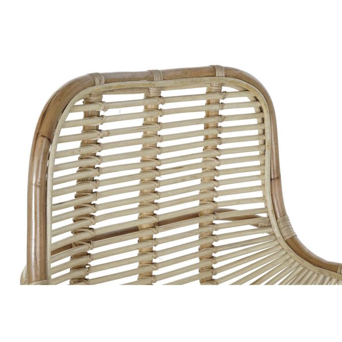 Silla de Jardín DKD Home Decor Multicolor Natural Ratán 61 x 58 x 92 cm 62 x 62 x 92 cm 4 Silla de Jardín DKD Home Decor Multicolor Natural Ratán 61 x 58 x 92 cm 62 x 62 x 92 cm 4