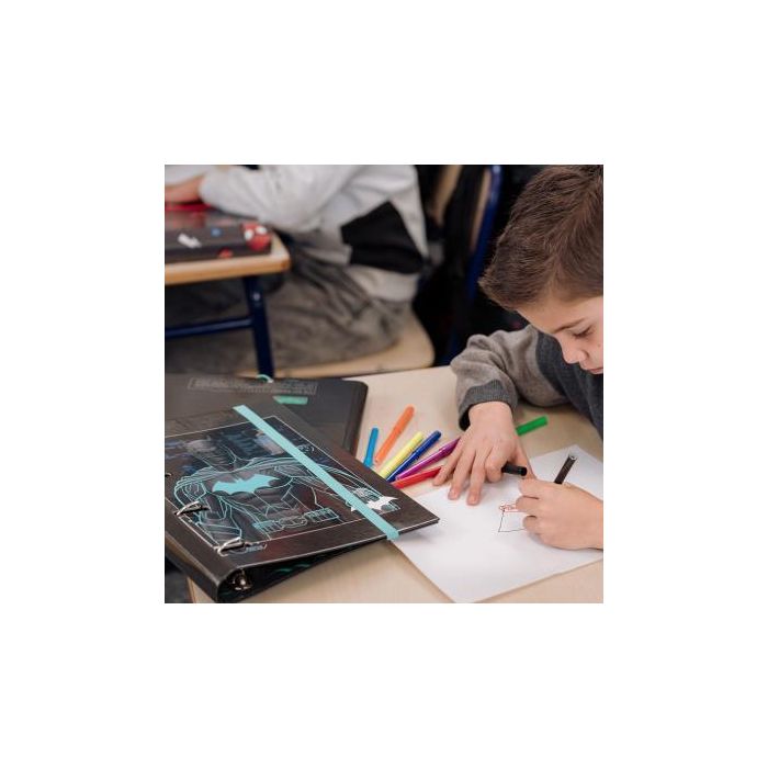 Cerdá Funda Universal Batman BLACK para Edad Mínima 36 Meses y Máxima 16 Años, Material 100% Poliéster 4 Cerdá Funda Universal Batman BLACK para Edad Mínima 36 Meses y Máxima 16 Años, Material 100% Poliéster 4