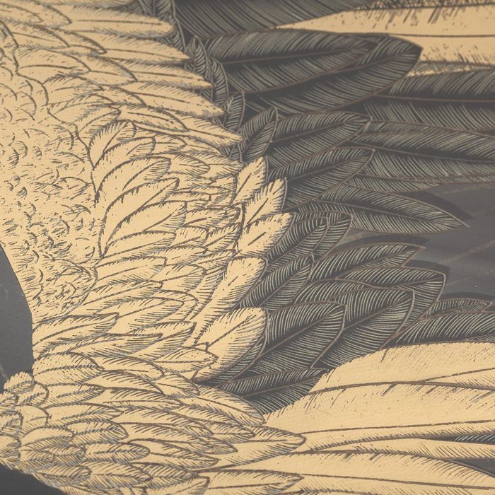 DKD Home Decor Cuadro Neoclasico Negro Dorado 63 x 53 x 3.5 cm 2